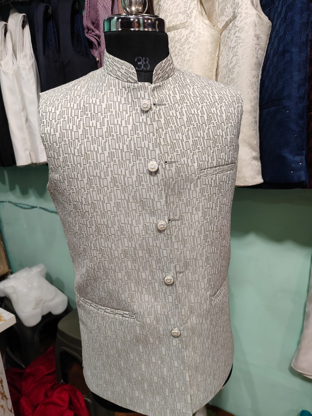 Classic Maroon Sherwani