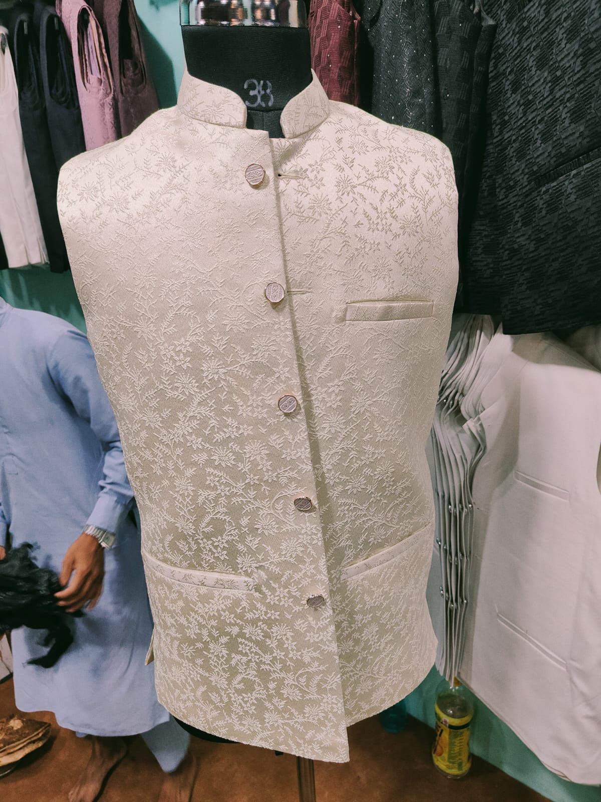 Embellished Golden Sherwani